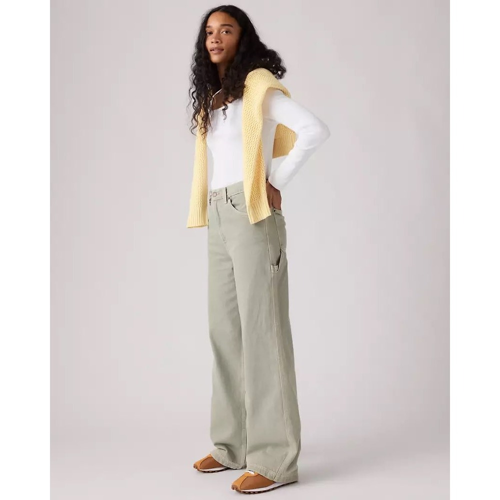 LEVIS Cinch Baggy Carpenter Women's Jeans NWT green 27